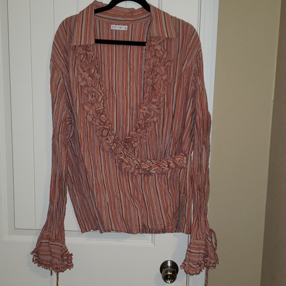 Kaelyn Max II Long Sleeve Top Size 3X